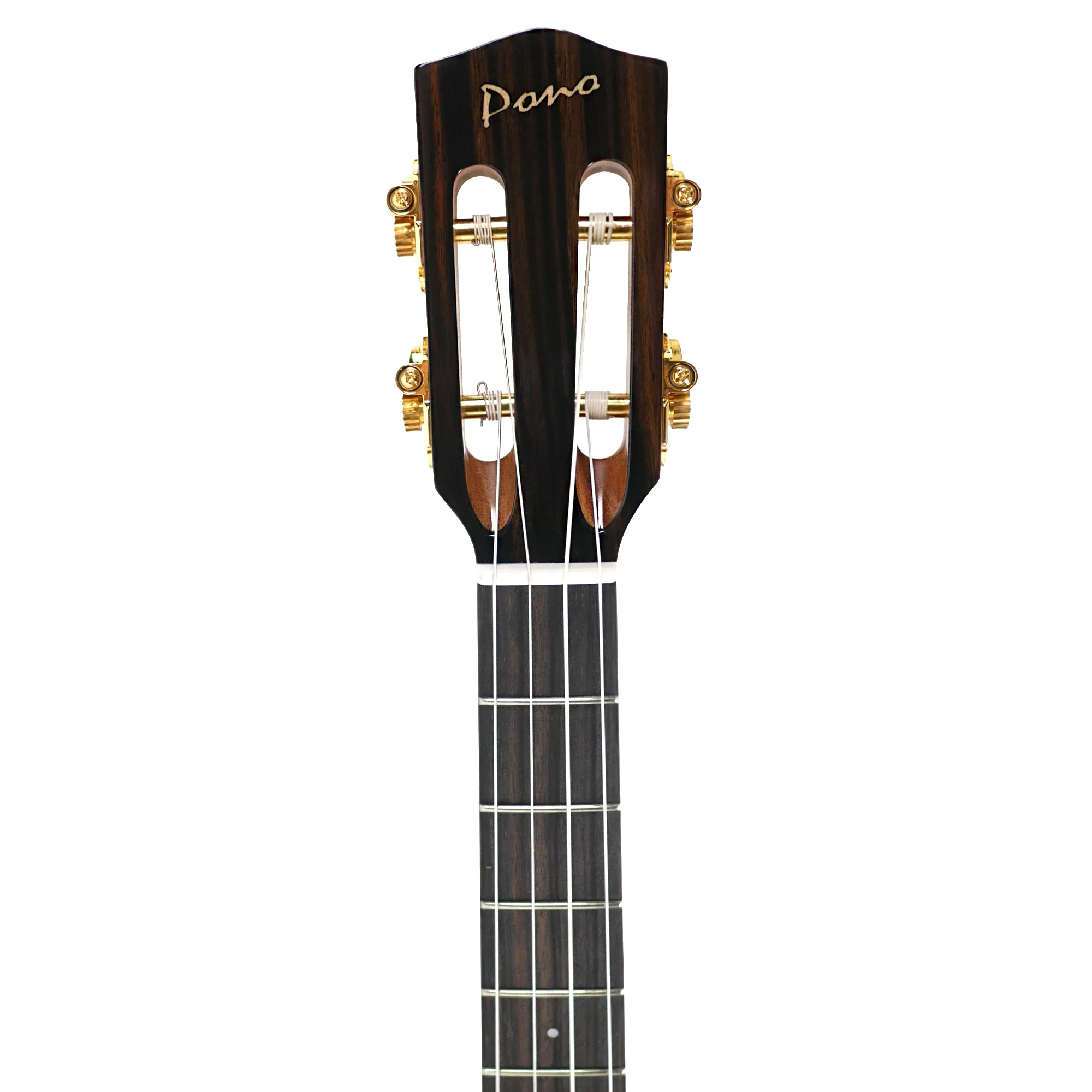 Pono BN4-1 Solid Cedar & Acacia Baritone Nui Ukulele - Image 6