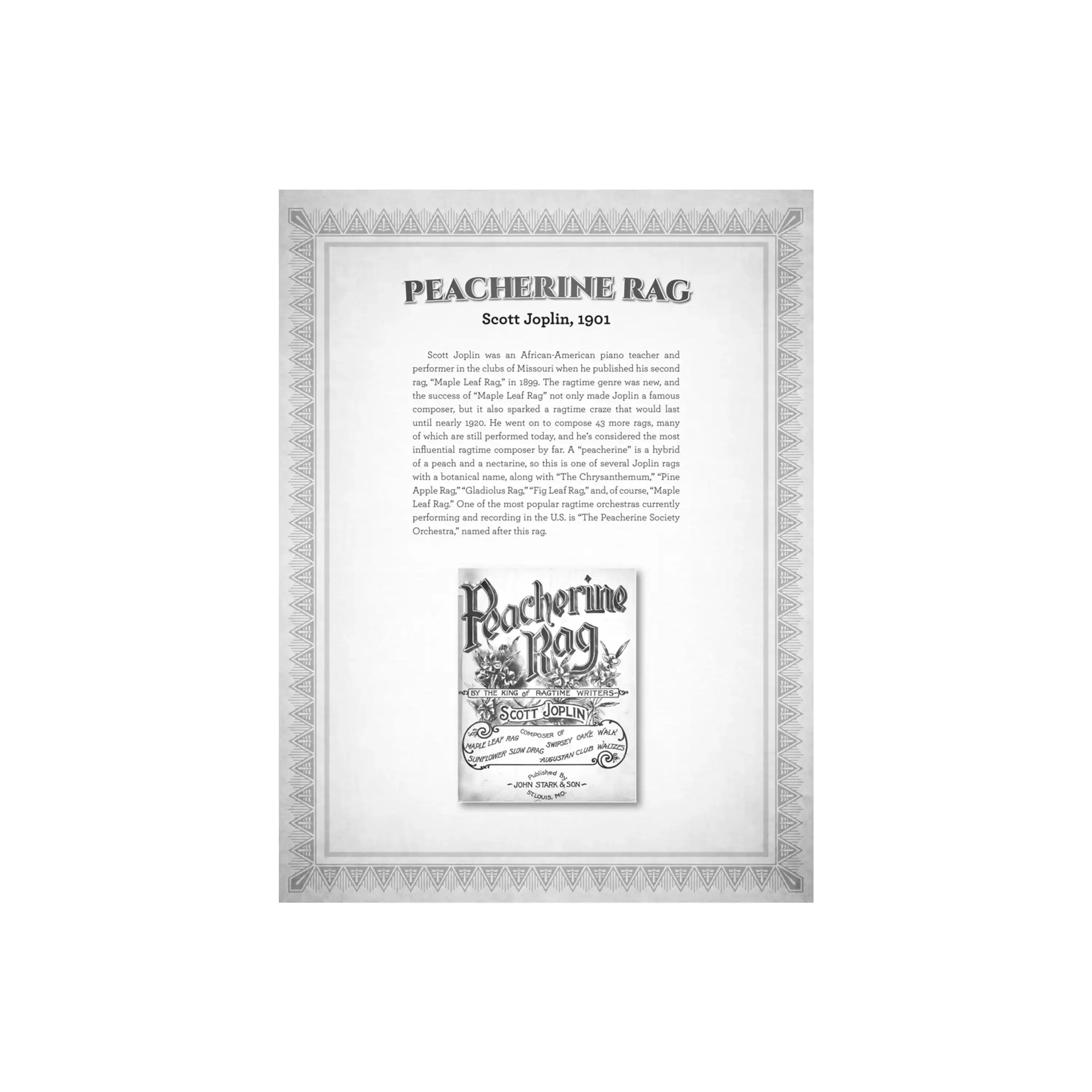 Ragtime Fingerstyle Ukulele 15 Classic Rags Arranged for Solo Ukulele - Image 3