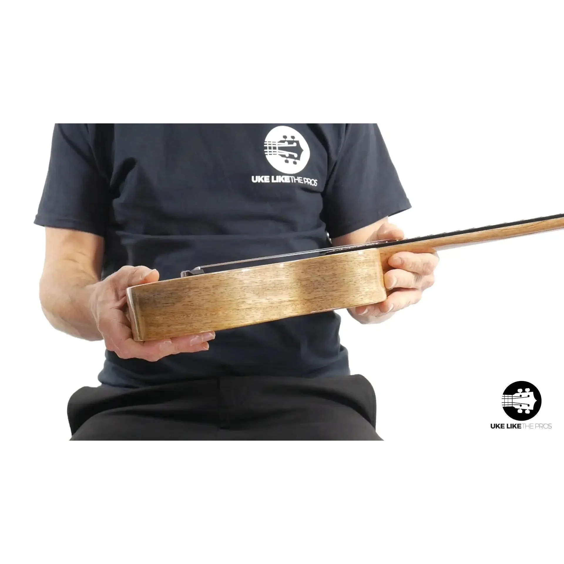 Rebel Double Creme Long Neck Concert Ukulele Mango "Mango Magic" - Image 8