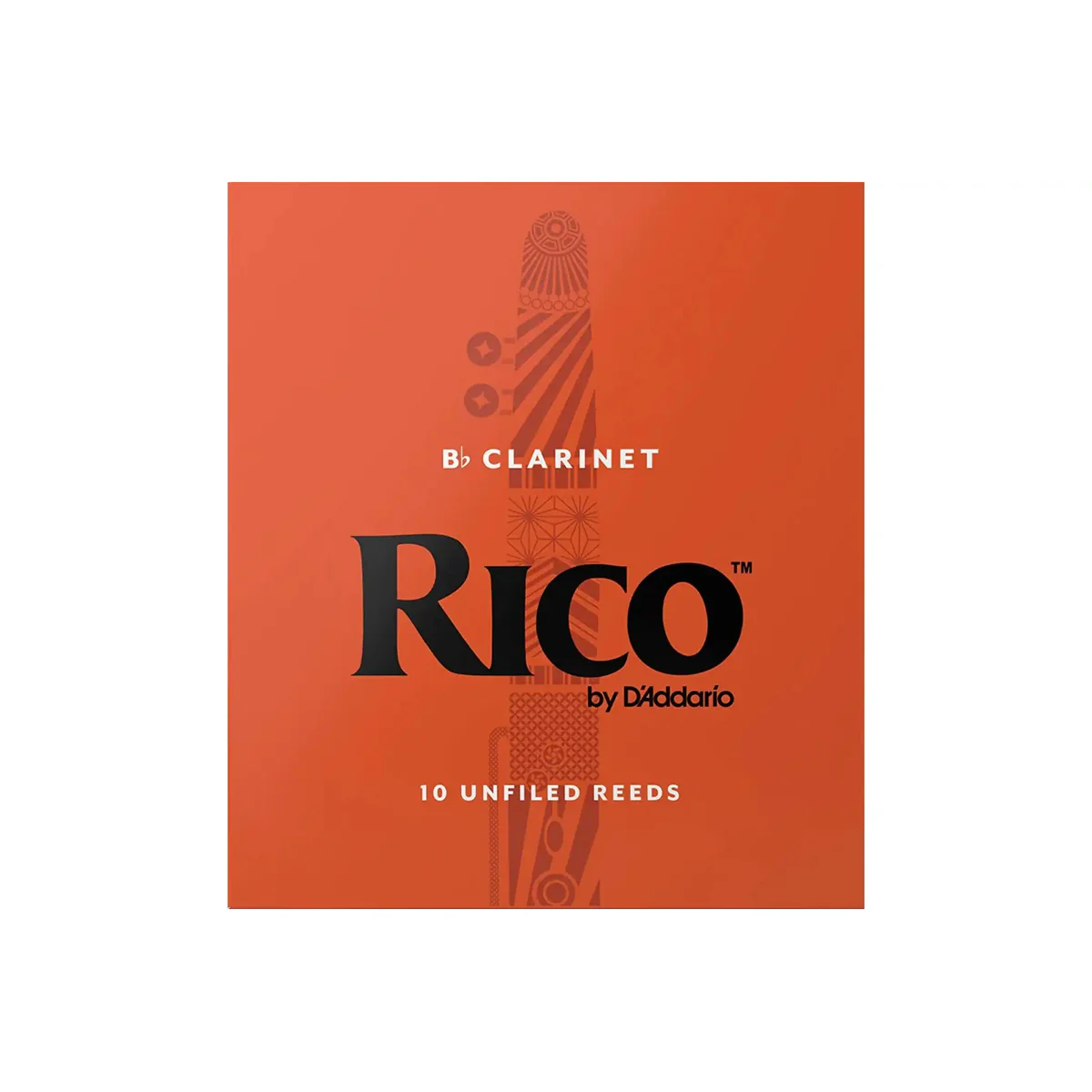 Rico by D'Addario Bb Clarinet Reeds Strength 2.0 - 10 Pack