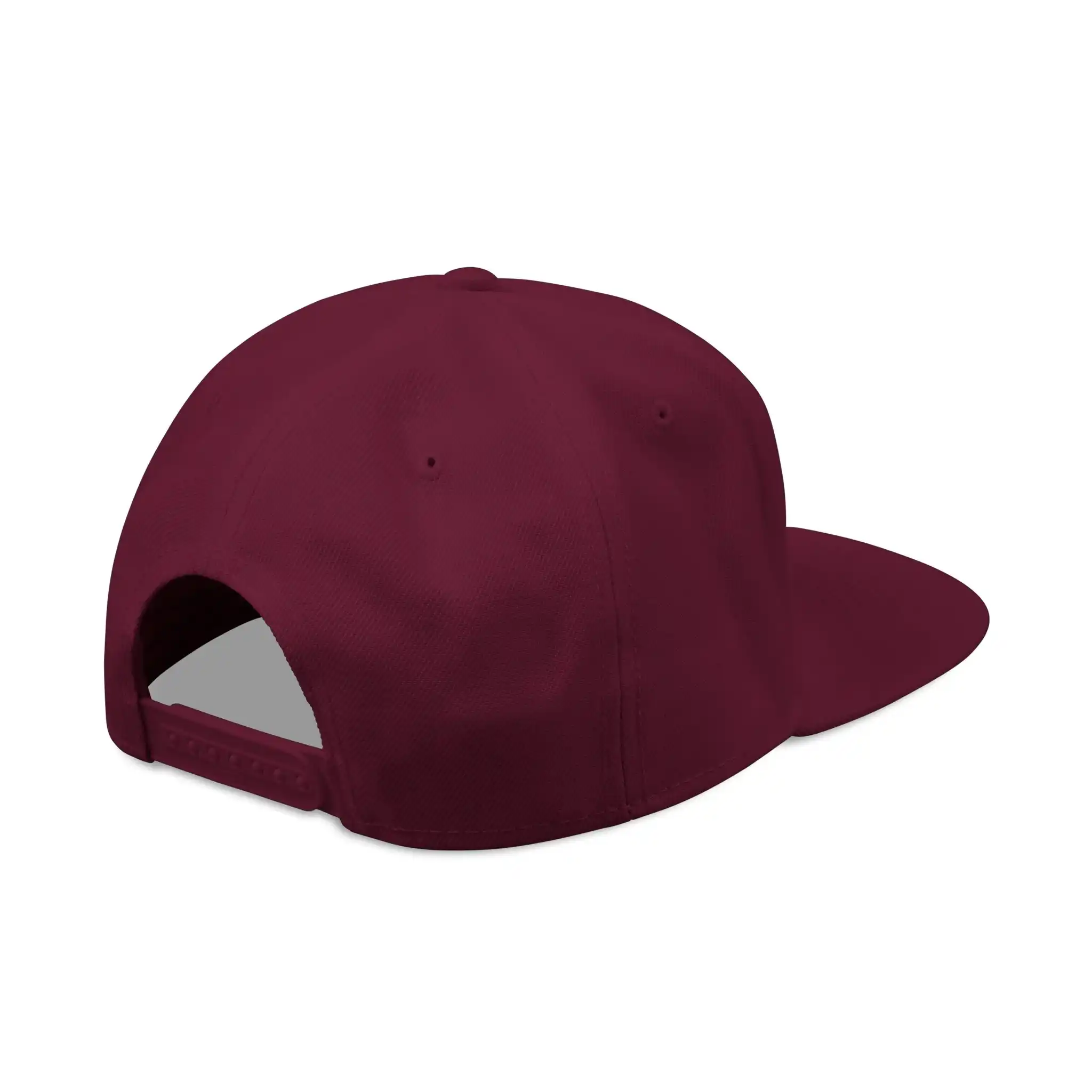 Rock Like The Pros Embroidered Snapback Hat - White Logo - Image 33