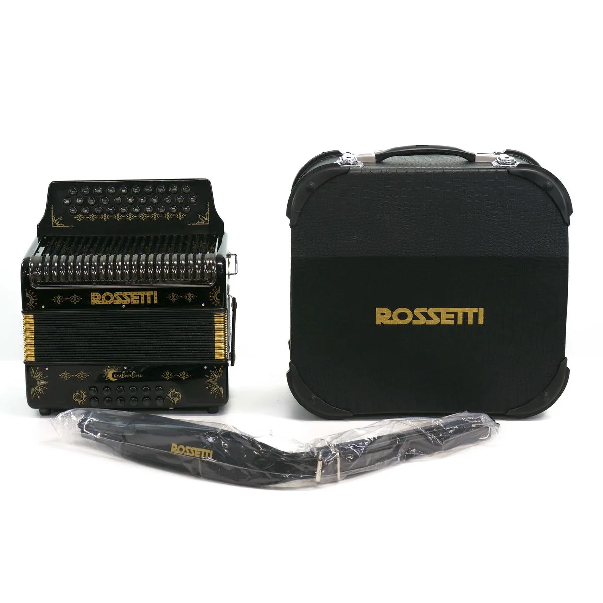 Rossetti 31 Button 12 Bass Constantine Accordion - Key of G C F - Image 2