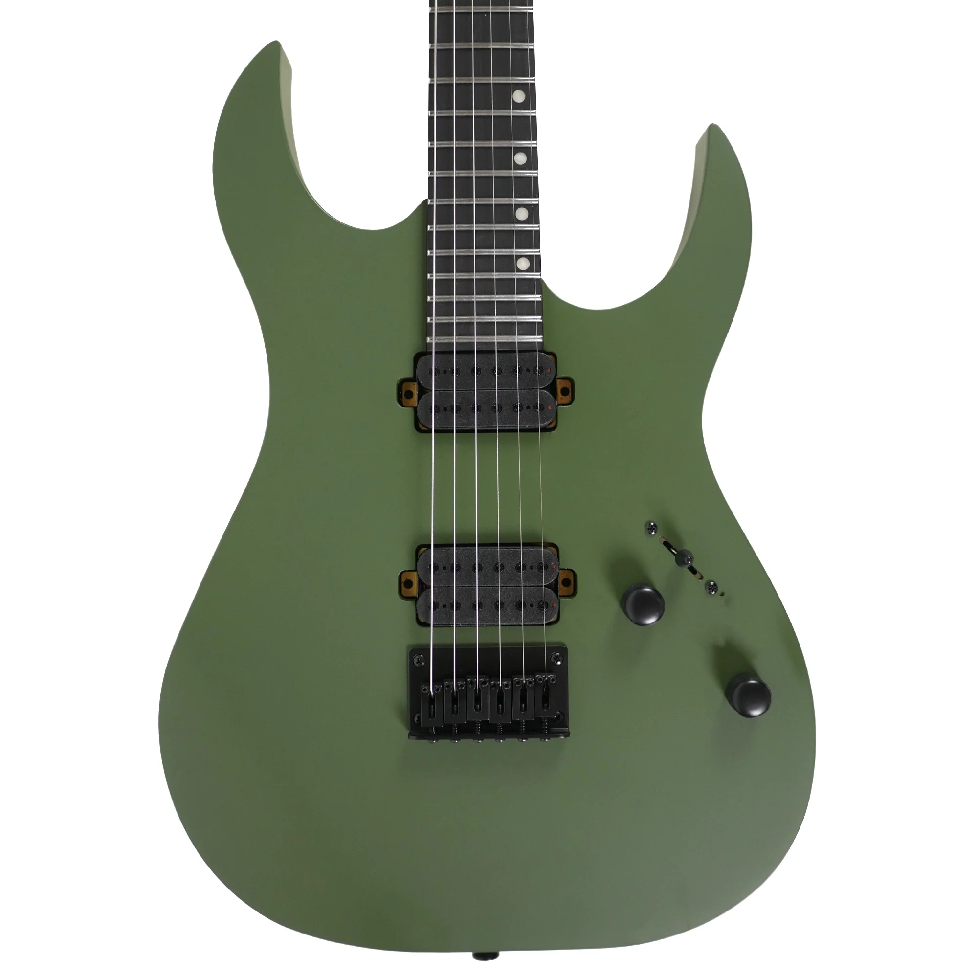 Spira S-400 MGR Dark Green Solid Body Stratocaster Electric Guitar