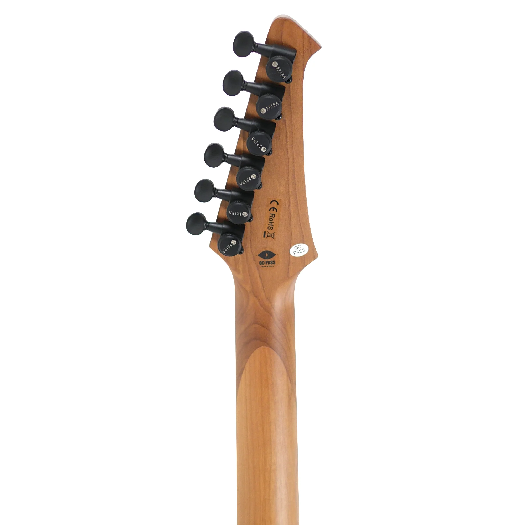 Spira S-400 MGR Dark Green Solid Body Stratocaster Electric Guitar - Image 6