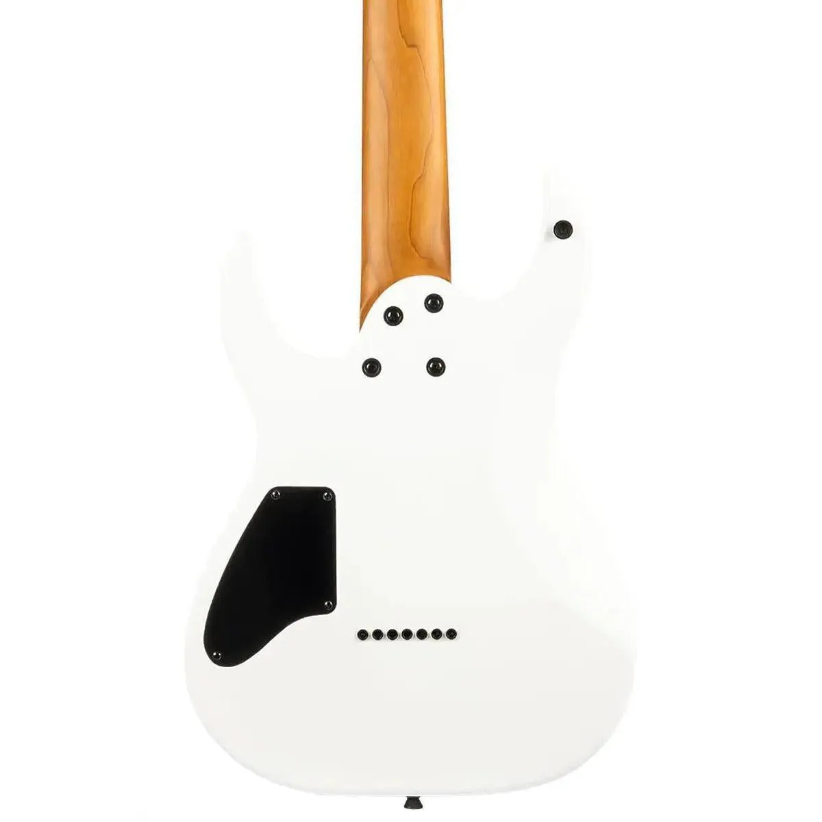Spira S-407 MWH Satin White Solid Body 7-String Stratocaster Electric Guitar - Image 2