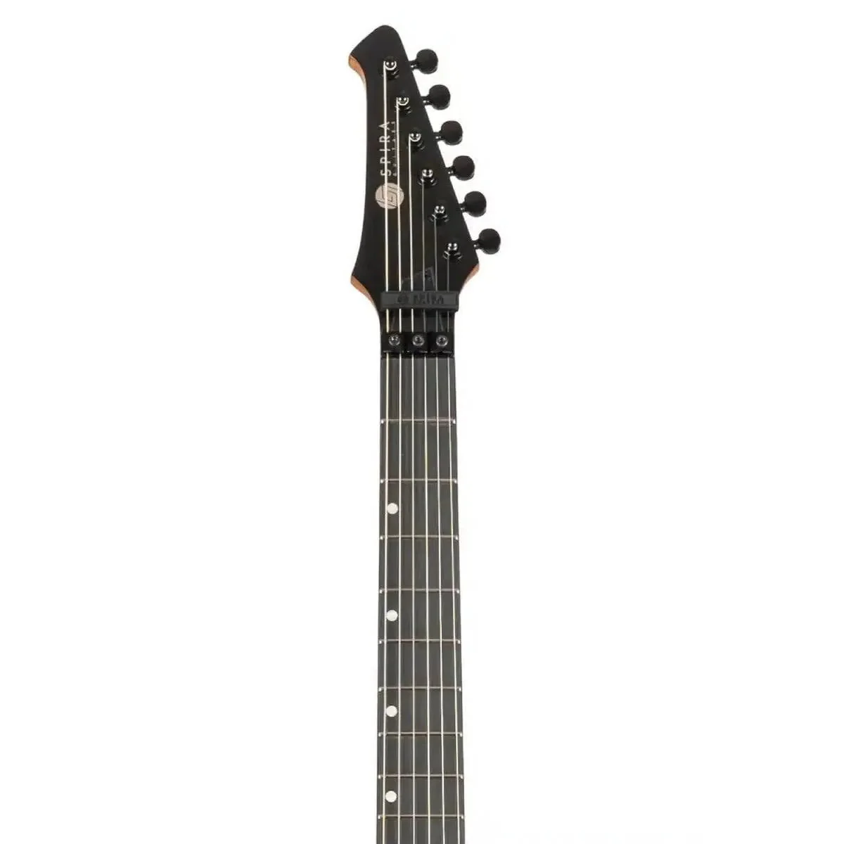 Spira S-420 BK Metallic Black Solid Body Stratocaster Electric Guitar - Image 5