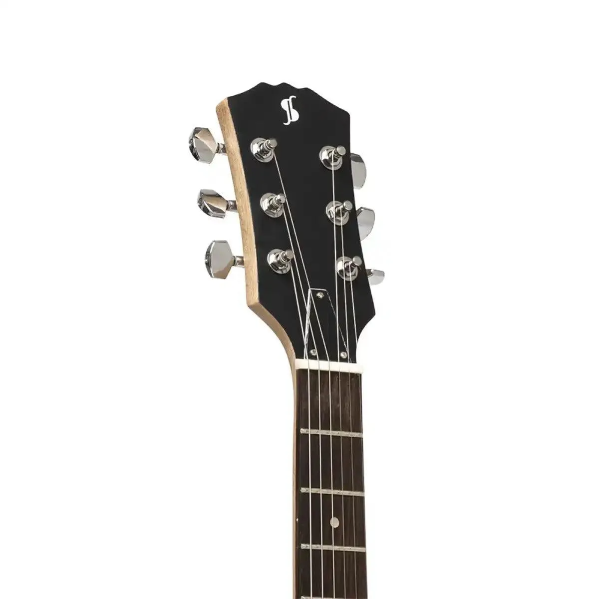 Stagg SEL-HB90 Standard Series Electric Guitar - Vintage Yellow - Image 6