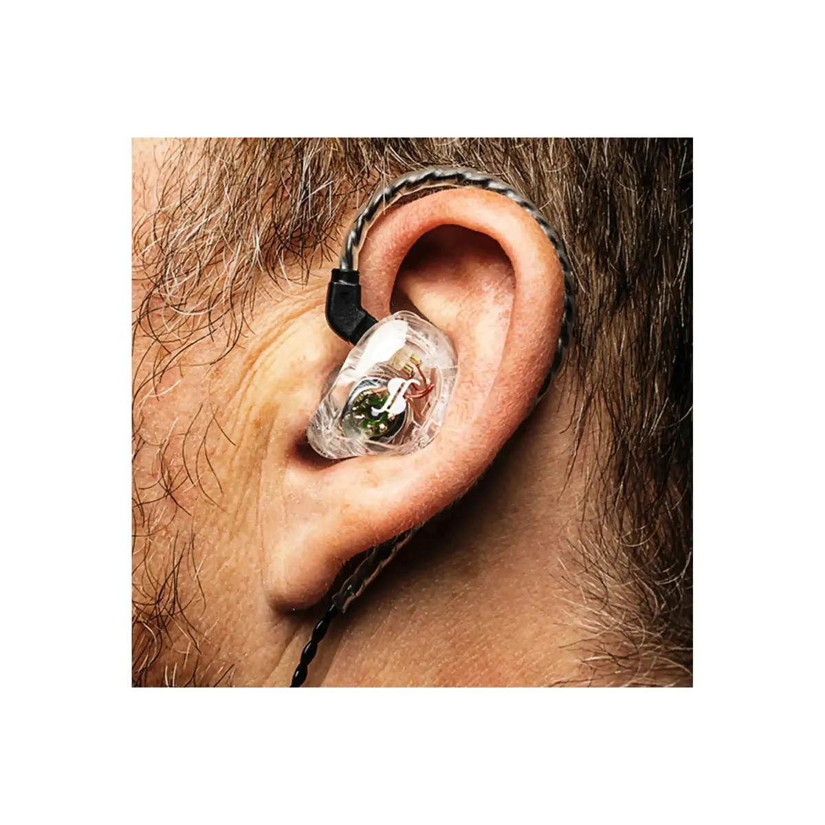 Stagg SPM-235 TR High-Resolution Sound-Isolating In-Ear Monitor - Transparent - Image 7