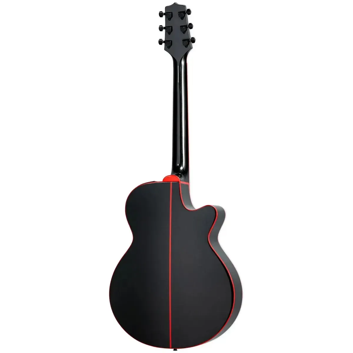 Takamine GF49CE-LH CB Black Acoustic-Electric Guitar - Left-Handed - Image 4