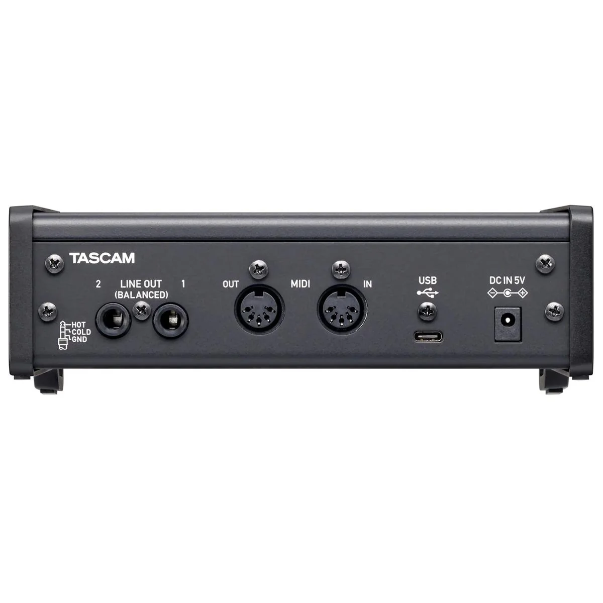 Tascam US-2X2HR 2-IN/2-OUT High Resolution USB Audio/MIDI Interface - Image 3