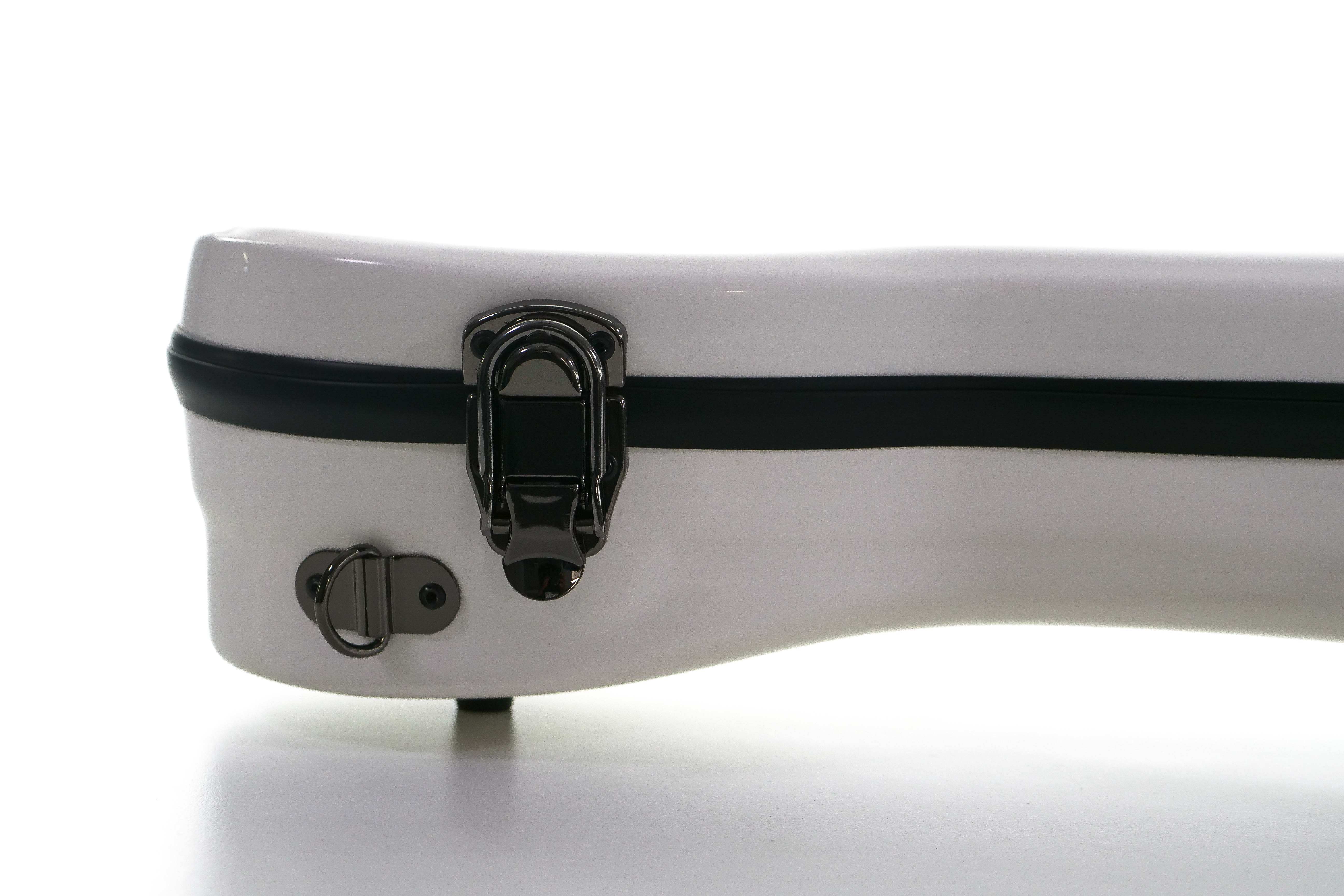 Tenor Ukulele White Fiberglass Hardshell Case - Image 6