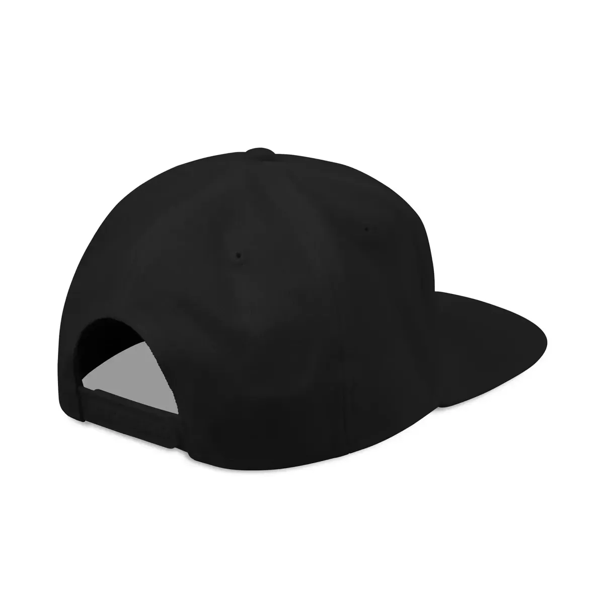 Uke Like The Pros 10th Anniversary Embroidered Snapback Hat - White Logo - Image 2