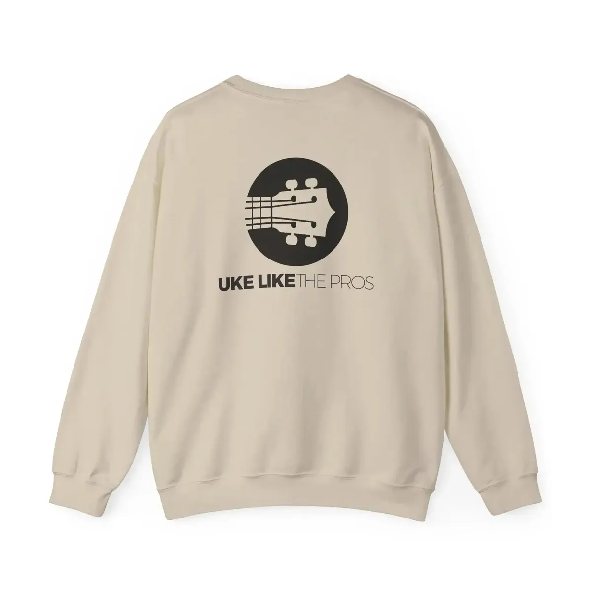 Uke Like The Pros Sweatshirt - Black Logo - Image 17