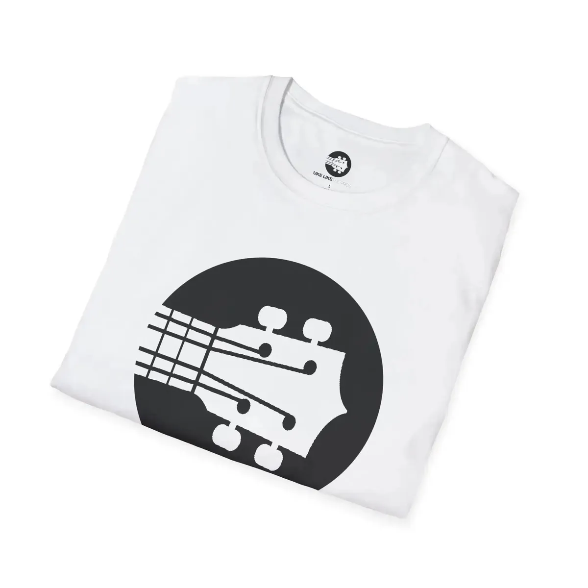 Uke Like The Pros T-Shirt - Black Logo - Image 15