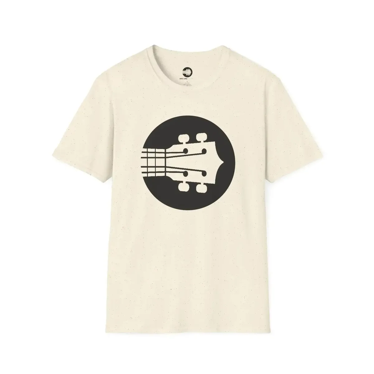 Uke Like The Pros T-Shirt - Black Logo - Image 5