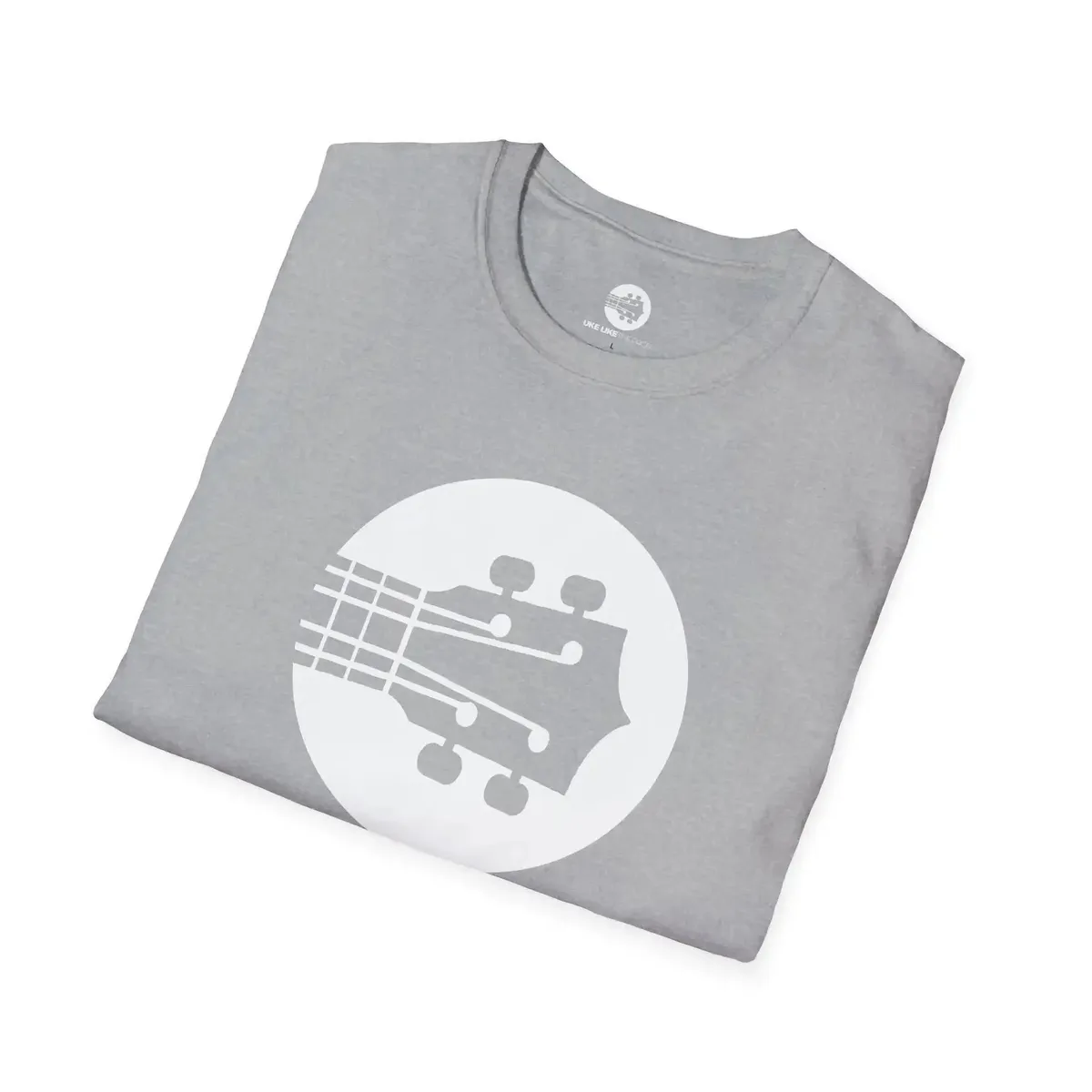 Uke Like The Pros T-Shirt - White Logo - Image 21