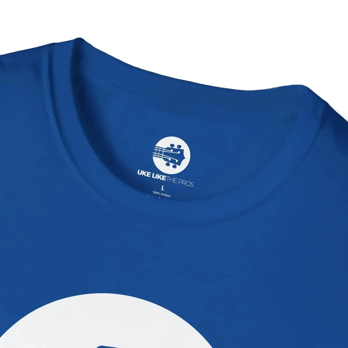Uke Like The Pros T-Shirt - White Logo - Image 35