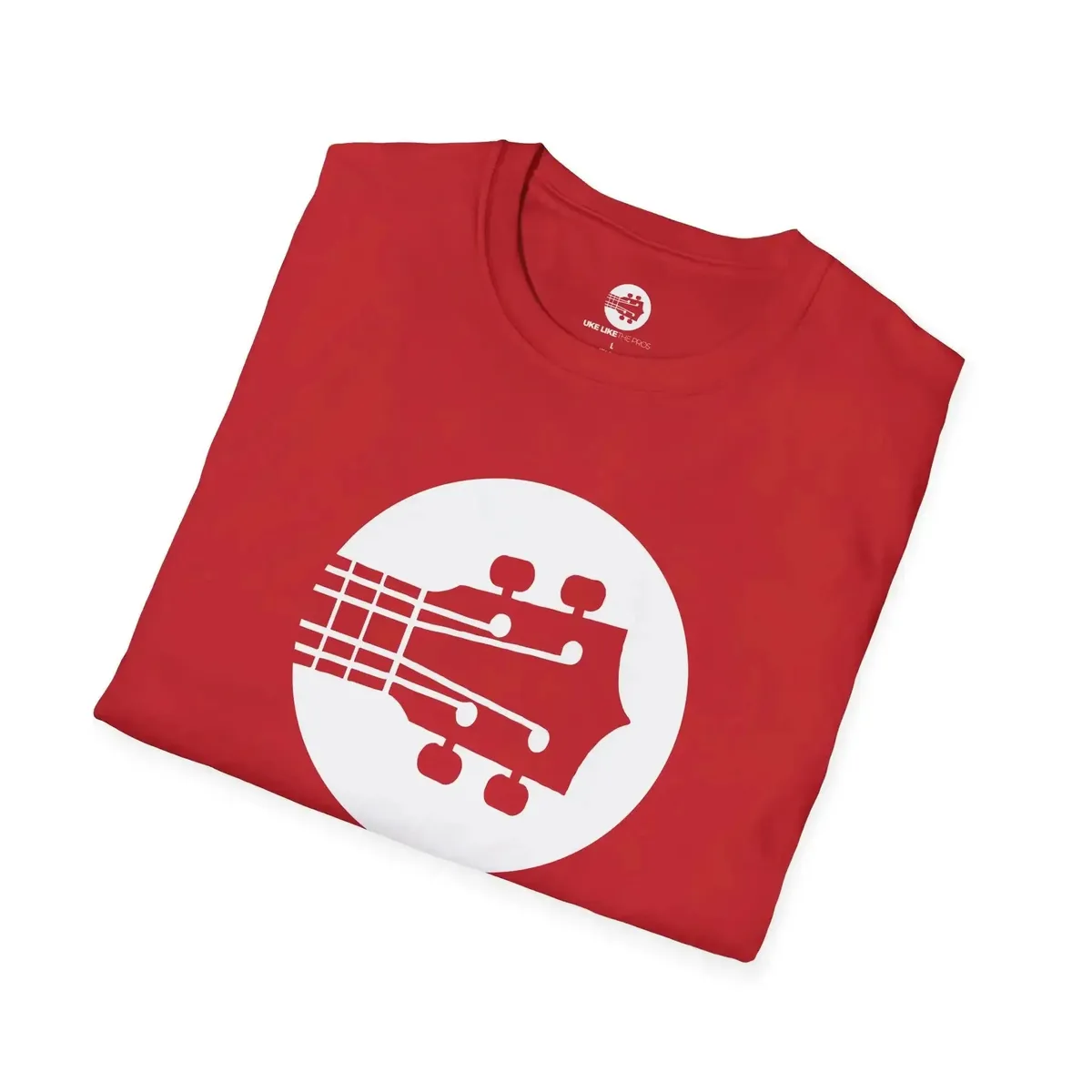 Uke Like The Pros T-Shirt - White Logo - Image 45