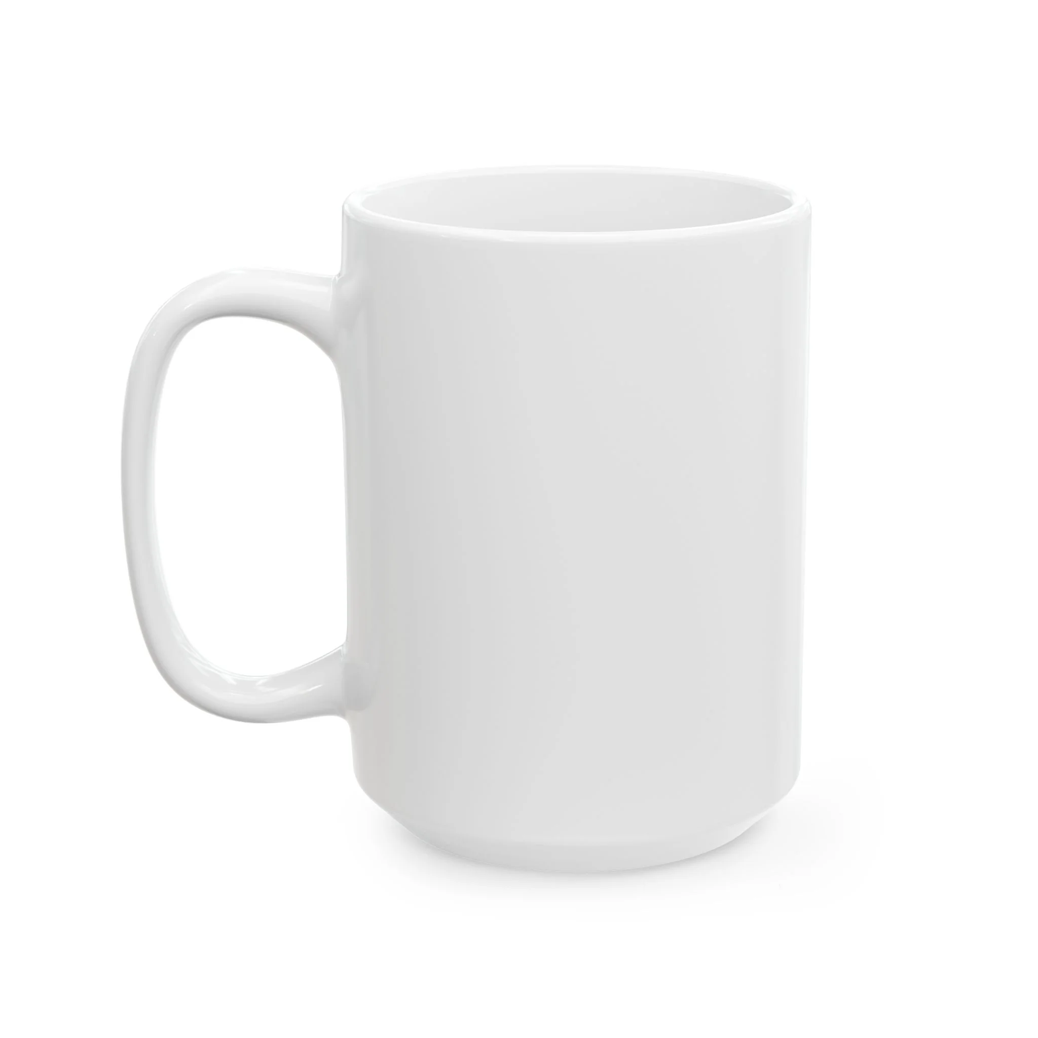 Ukulele Musician White Coffee Cup - 11oz & 15oz - Image 4