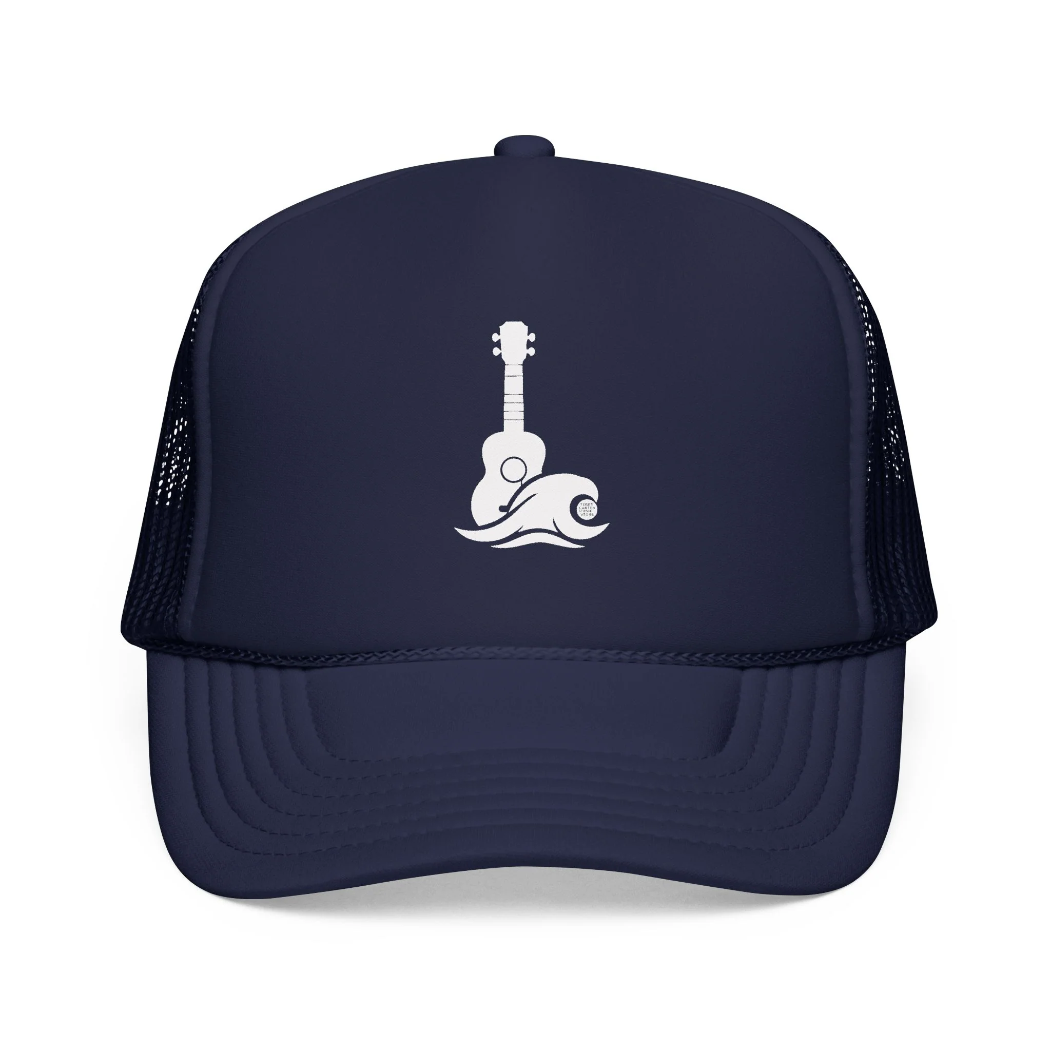 Ukulele Musician Foam Trucker Hat - Image 12