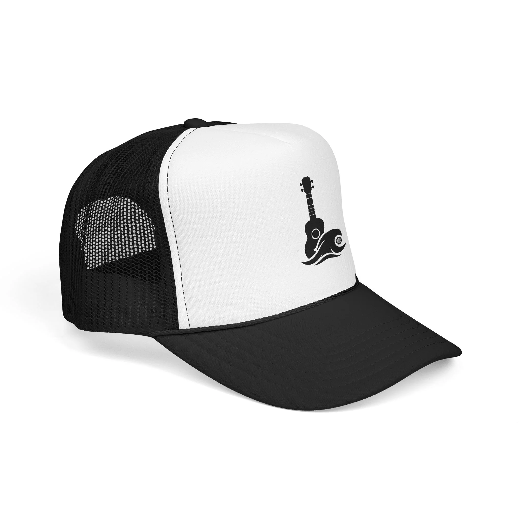 Ukulele Musician Foam Trucker Hat - Image 14