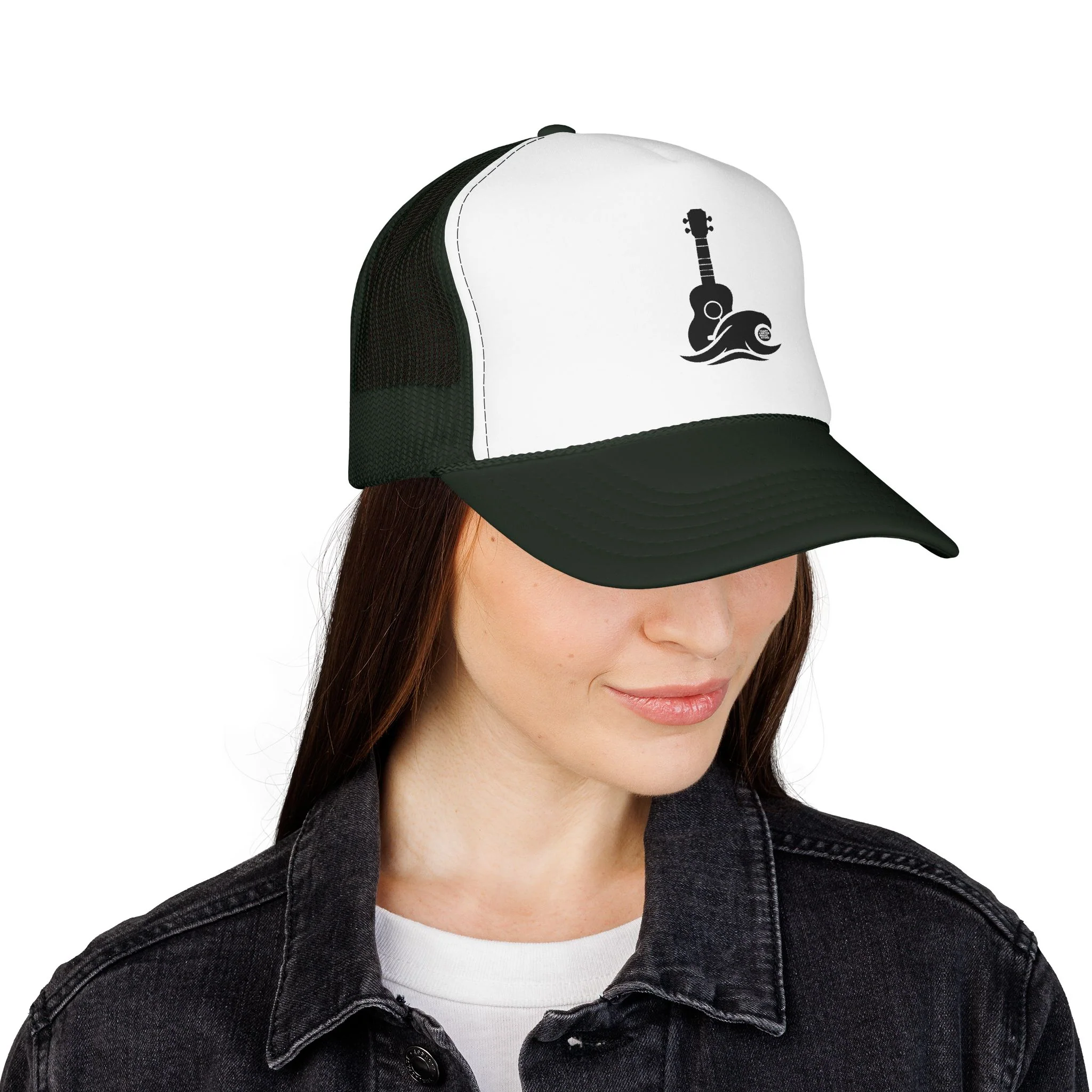 Ukulele Musician Foam Trucker Hat - Image 22