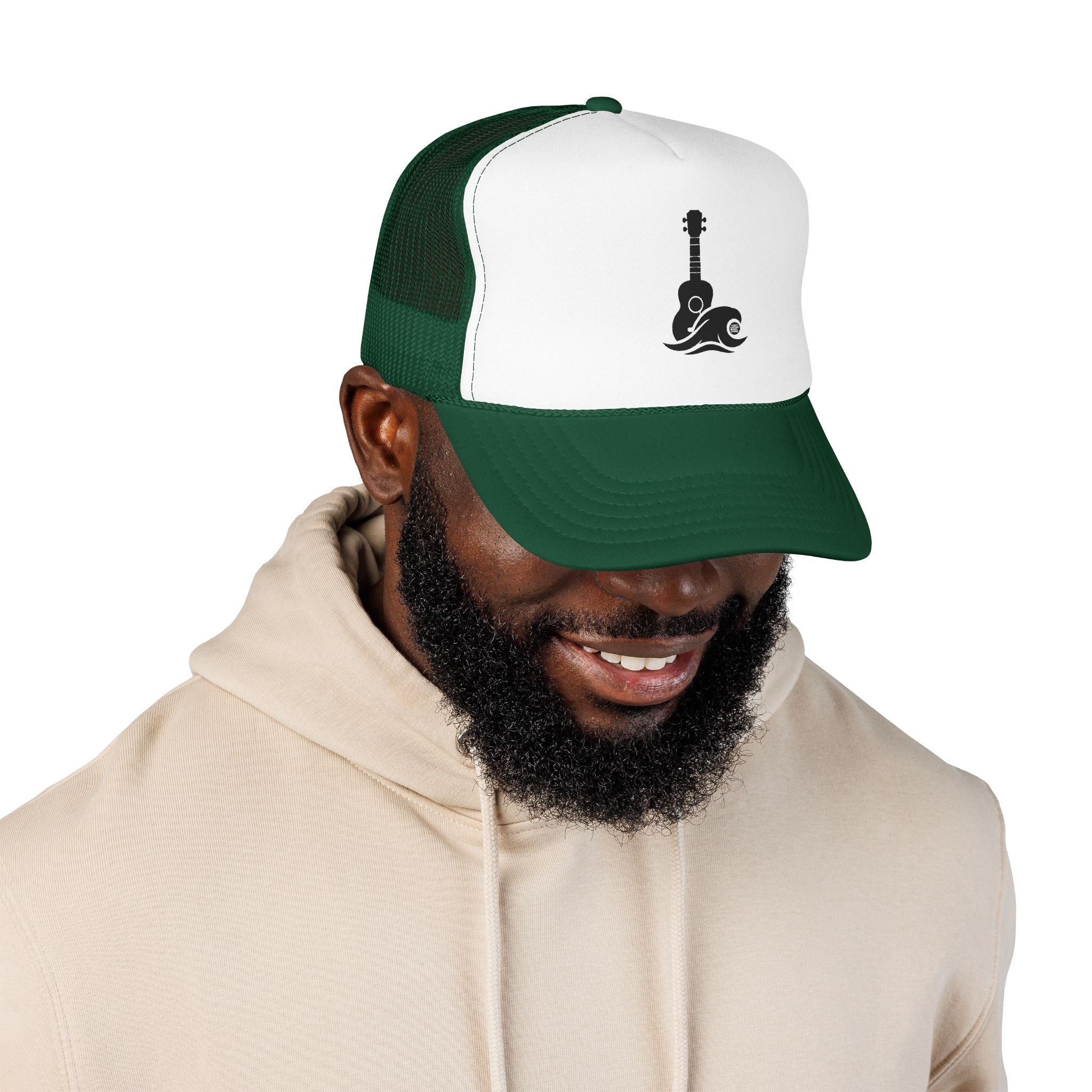 Ukulele Musician Foam Trucker Hat - Image 27