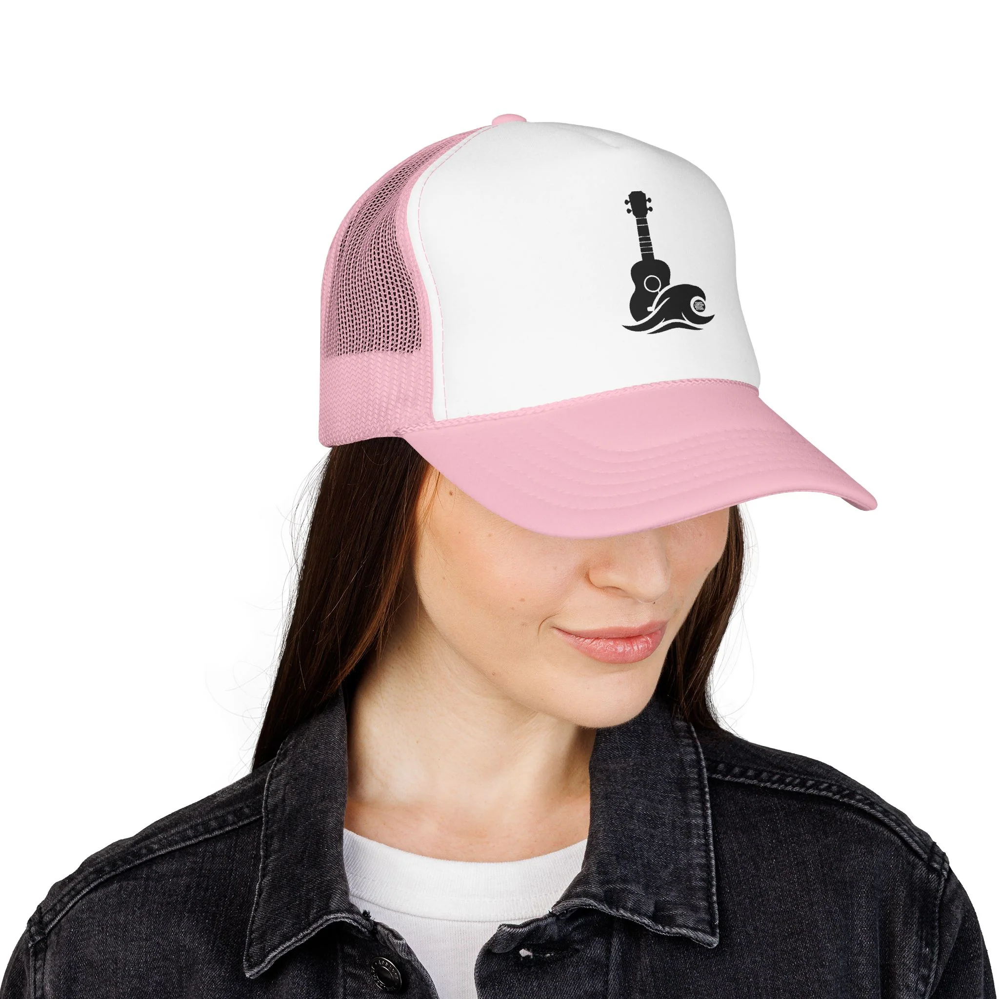 Ukulele Musician Foam Trucker Hat - Image 31