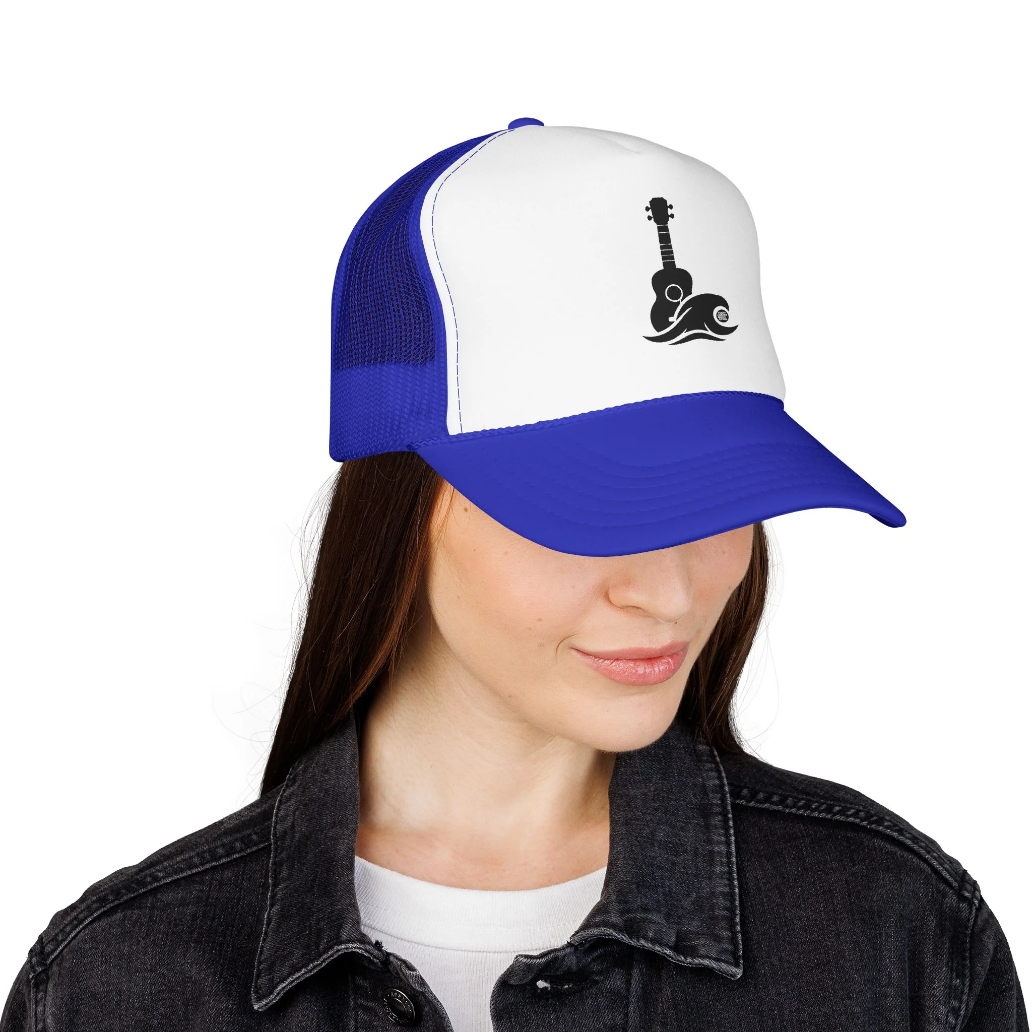 Ukulele Musician Foam Trucker Hat - Image 40