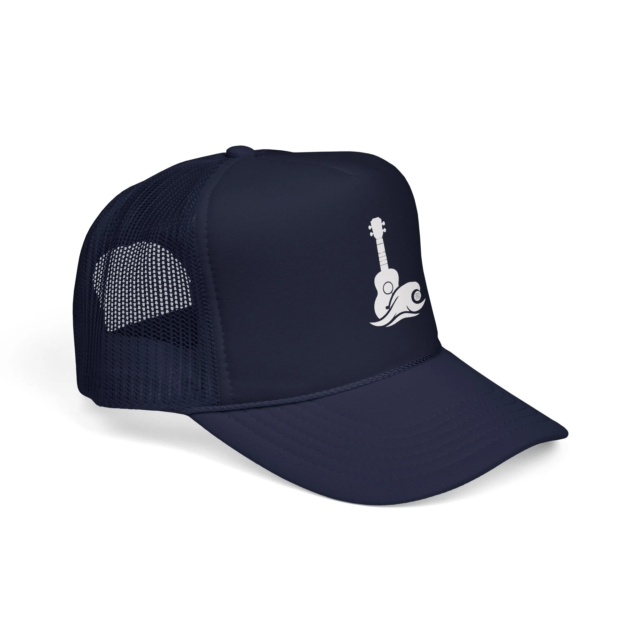 Ukulele Musician Foam Trucker Hat - Image 47