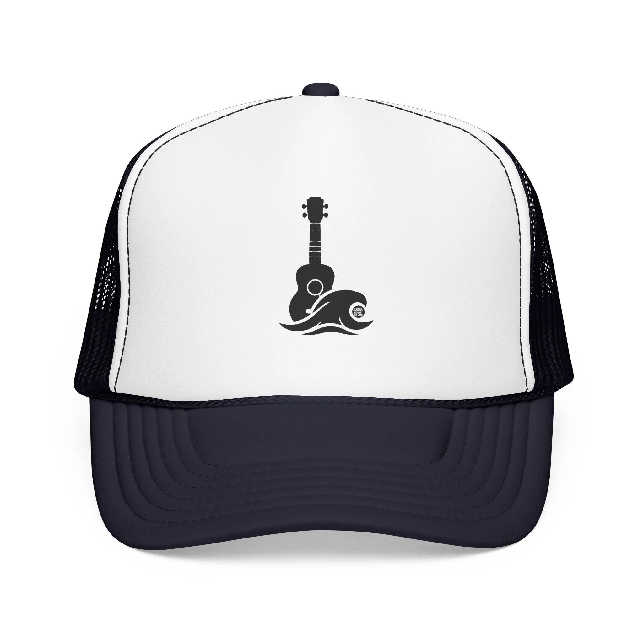 Ukulele Musician Foam Trucker Hat - Image 7
