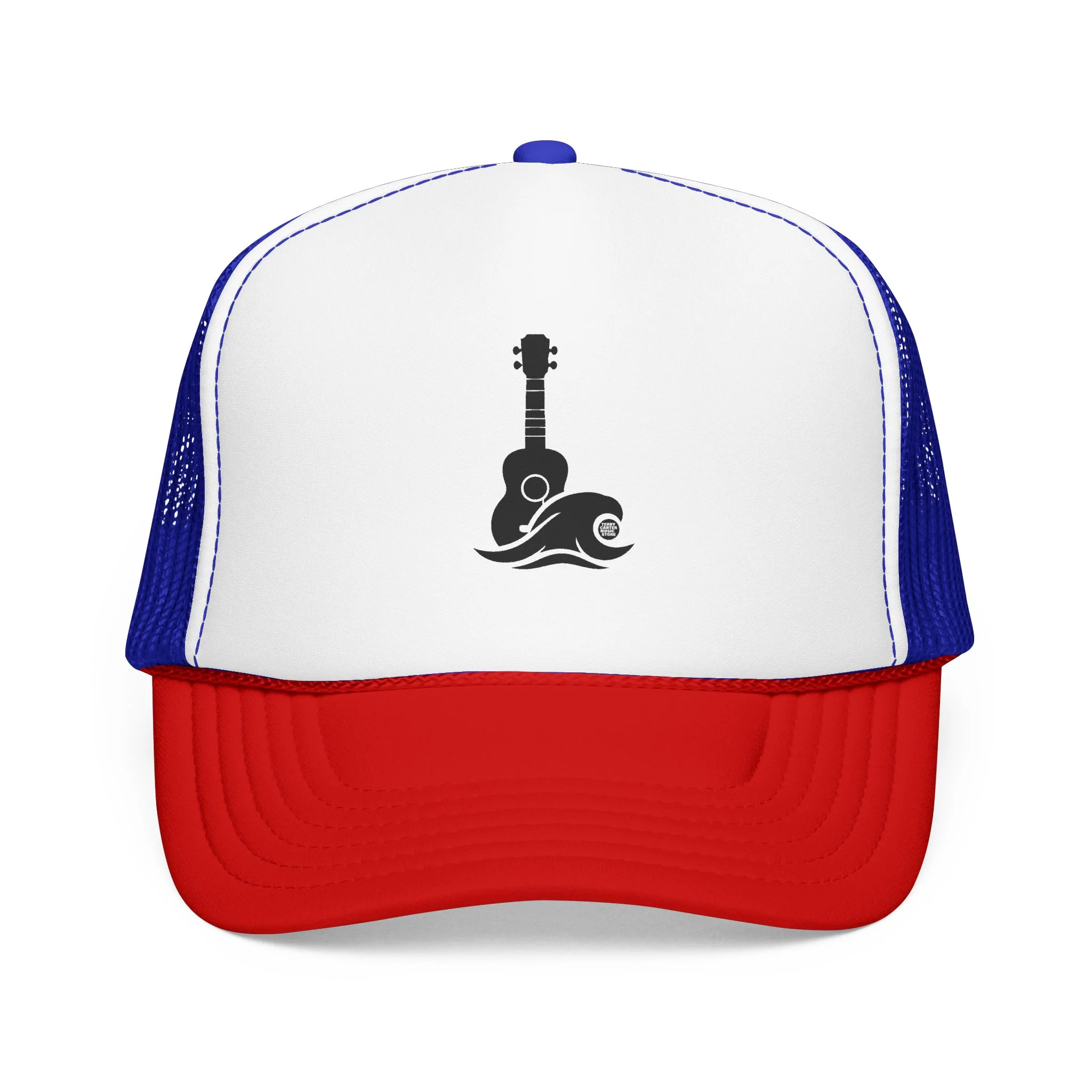 Ukulele Musician Foam Trucker Hat - Image 8