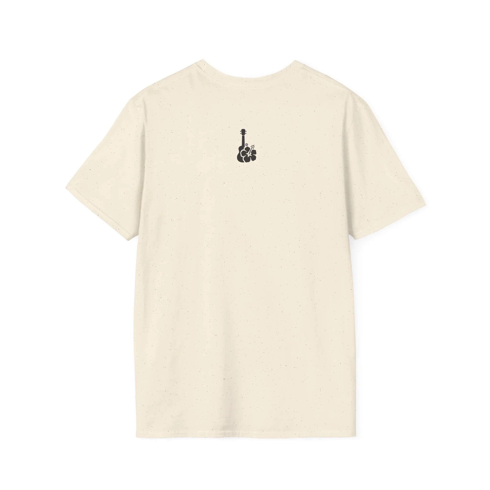 Ukulele Musician T-Shirt with Hibiscus - Black Logo - Image 13