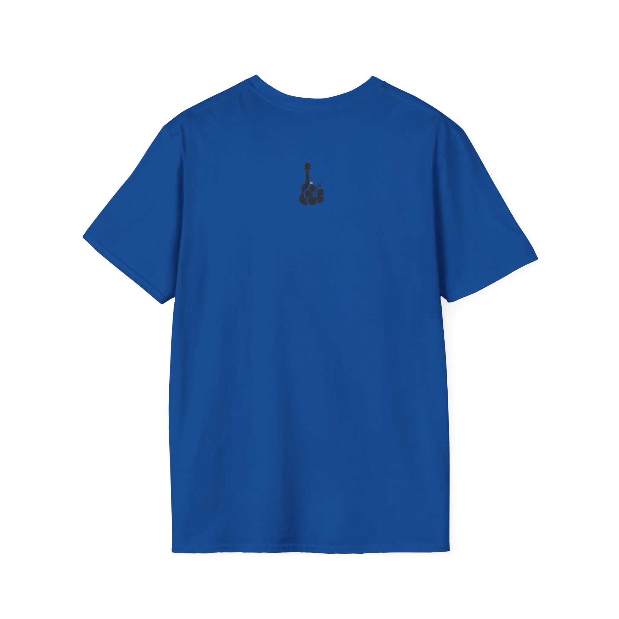 Ukulele Musician T-Shirt with Hibiscus - Black Logo - Image 16