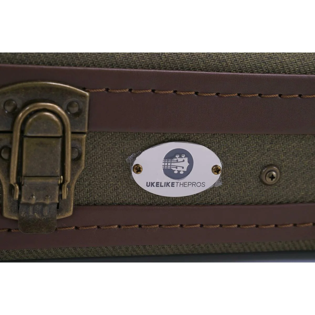 ULTP OTT-AT Tenor Ukulele Olive Tweed Archtop Hardshell Case "Rosalind" - Discounted - Image 10