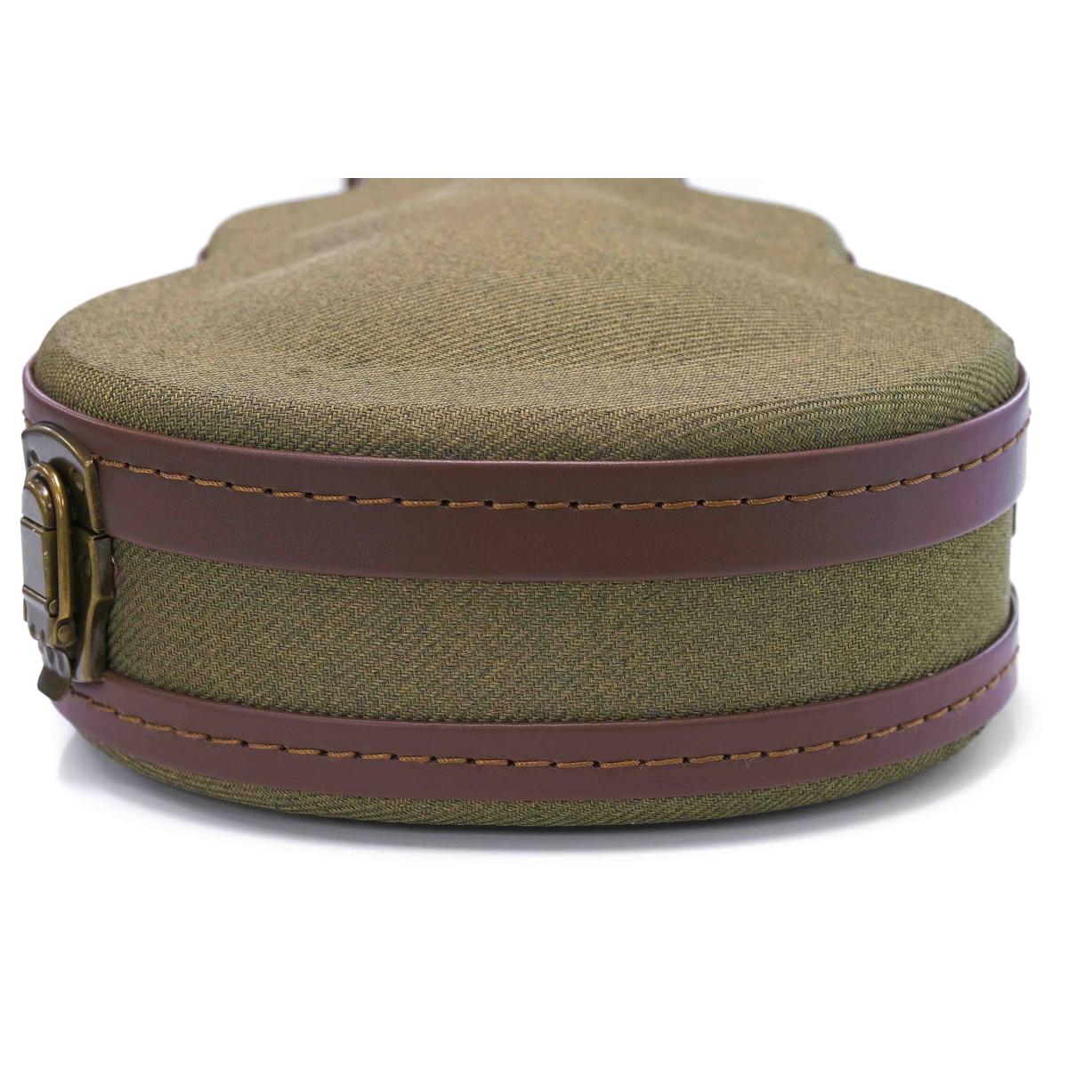 ULTP OTT-AT Tenor Ukulele Olive Tweed Archtop Hardshell Case "Rosalind" - Discounted - Image 16