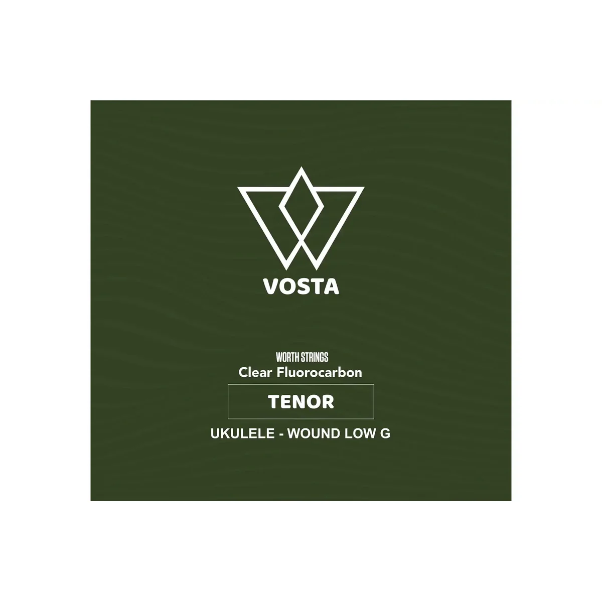 Worth Clear by Vosta Fluorocarbon Tenor Ukulele Strings - Wound Low G
