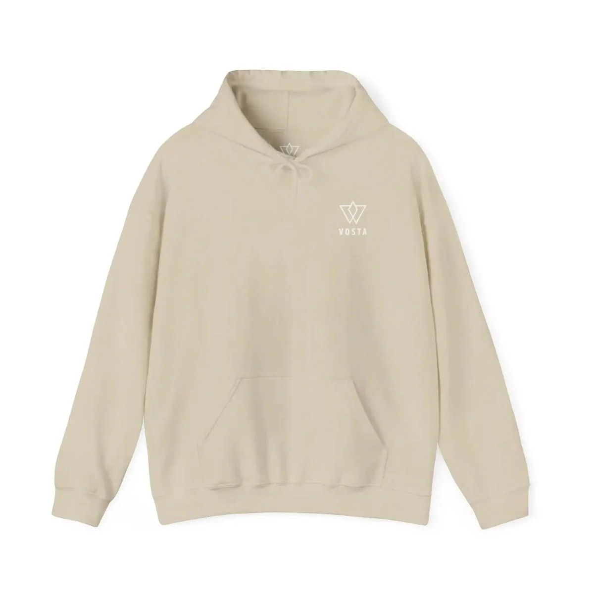 Vosta Hoodie - White Logo Pullover - Image 2