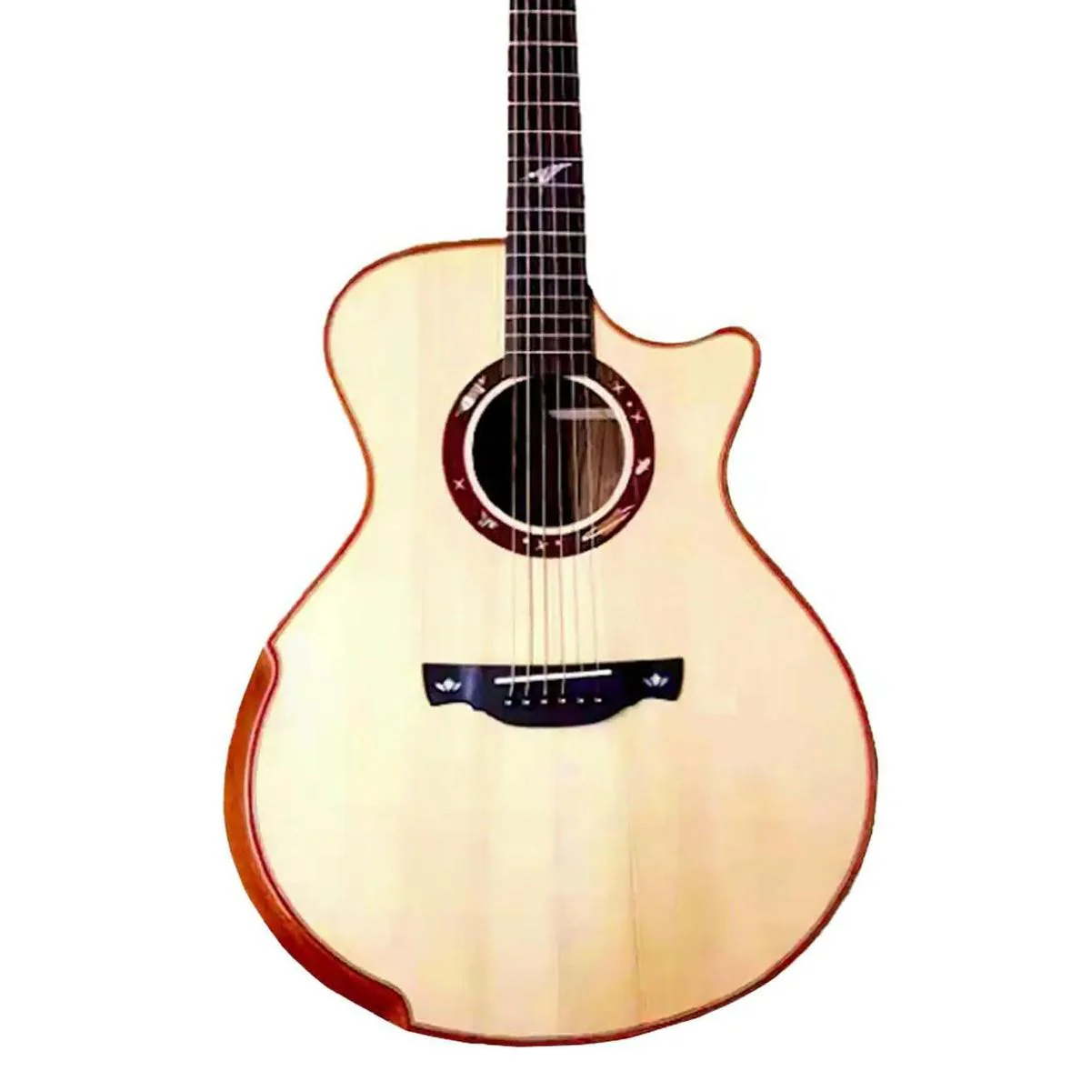 Willow Creek FX-PG9Z+BT Ziricote Pro Acoustic Grand Auditorium Guitar w/ Effects & Bluetooth